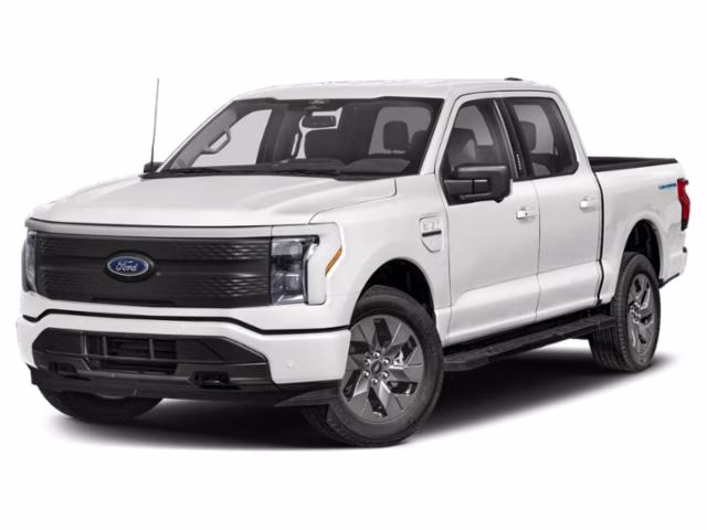 2023 Oxford White Ford F-150 Lightning XLT AWD Truck