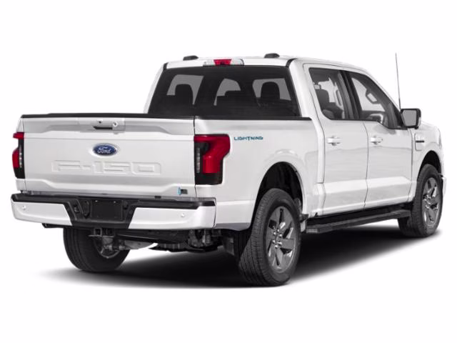 2023 Oxford White Ford F-150 Lightning XLT AWD Truck