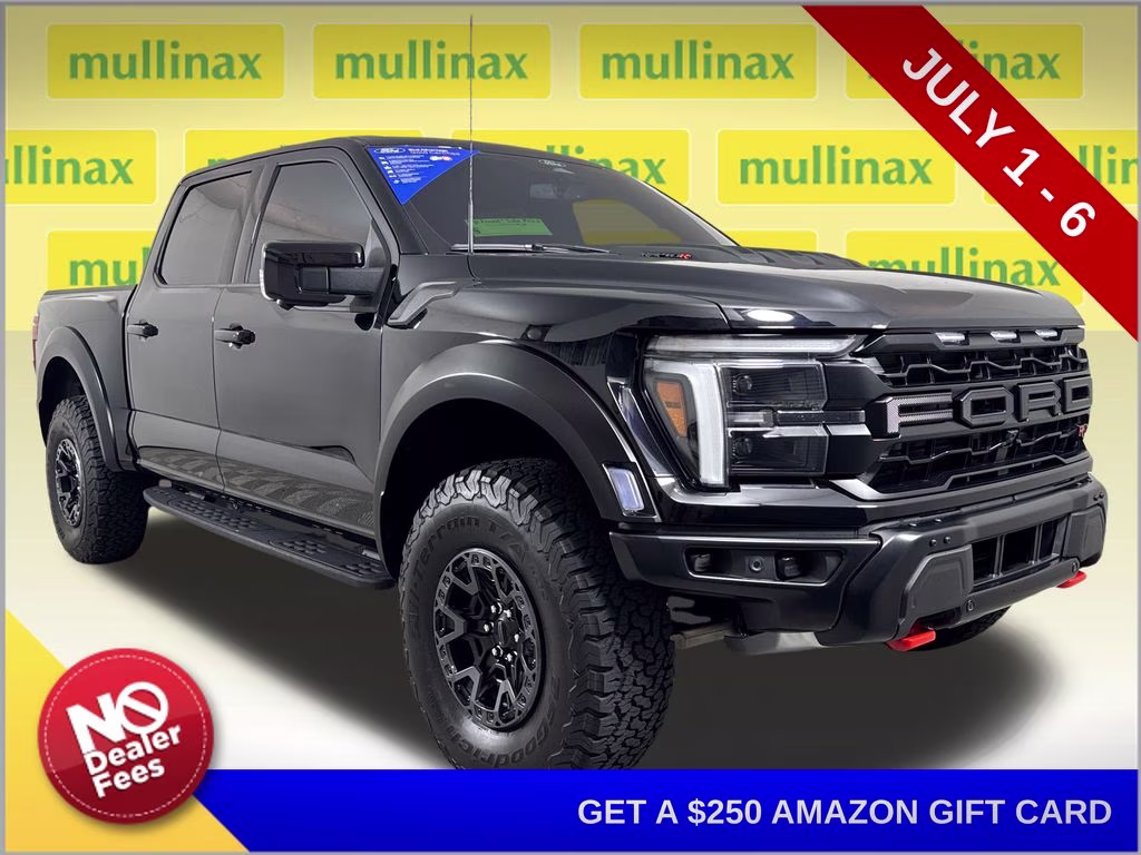2025 Black Metallic Ford F-150 Raptor 4X4 Truck