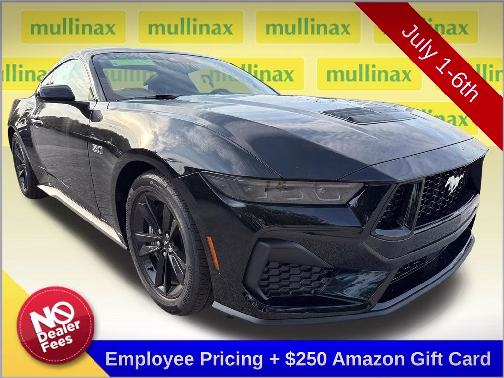 2026 Shadow Black Ford Mustang GT RWD Coupe