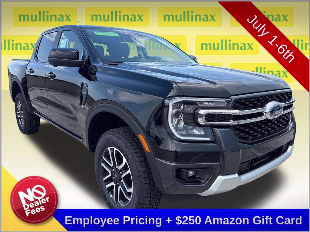 2026 Shadow Black Ford Ranger Lariat RWD Truck