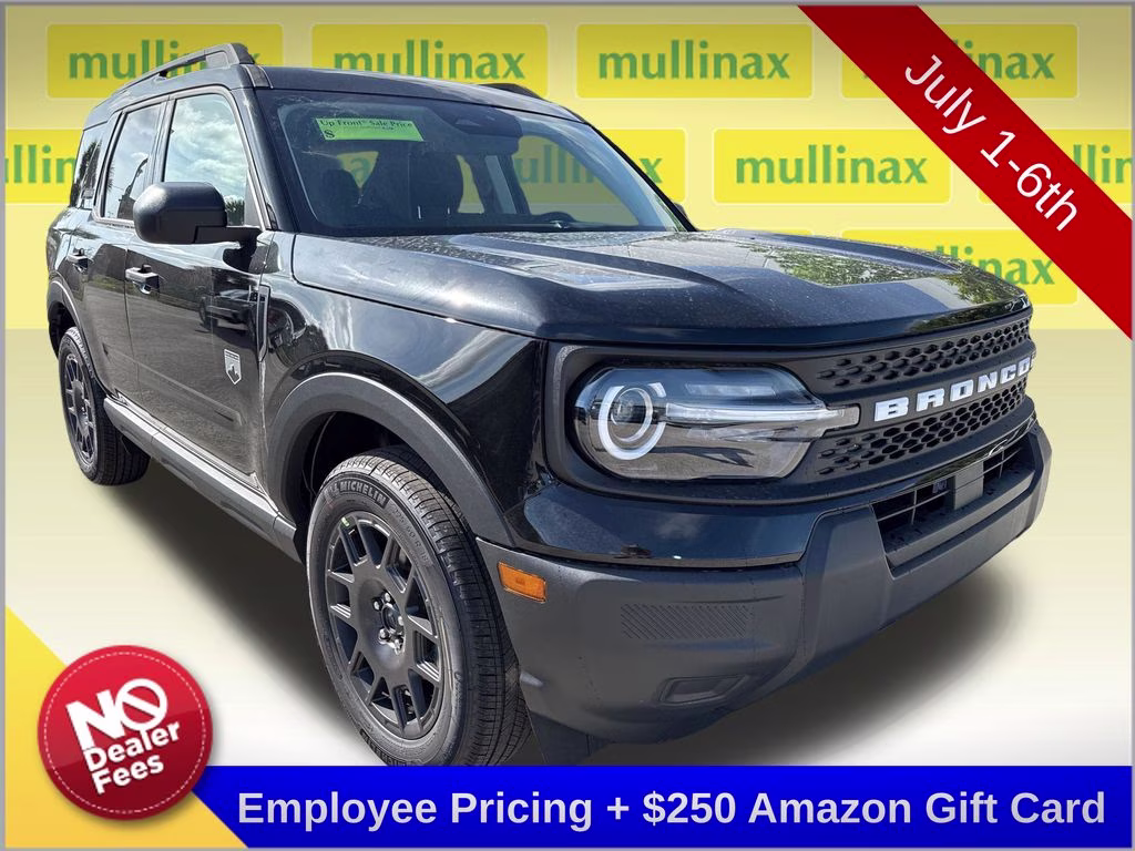 2026 Shadow Black Ford Bronco Sport Big Bend 4X4 SUV