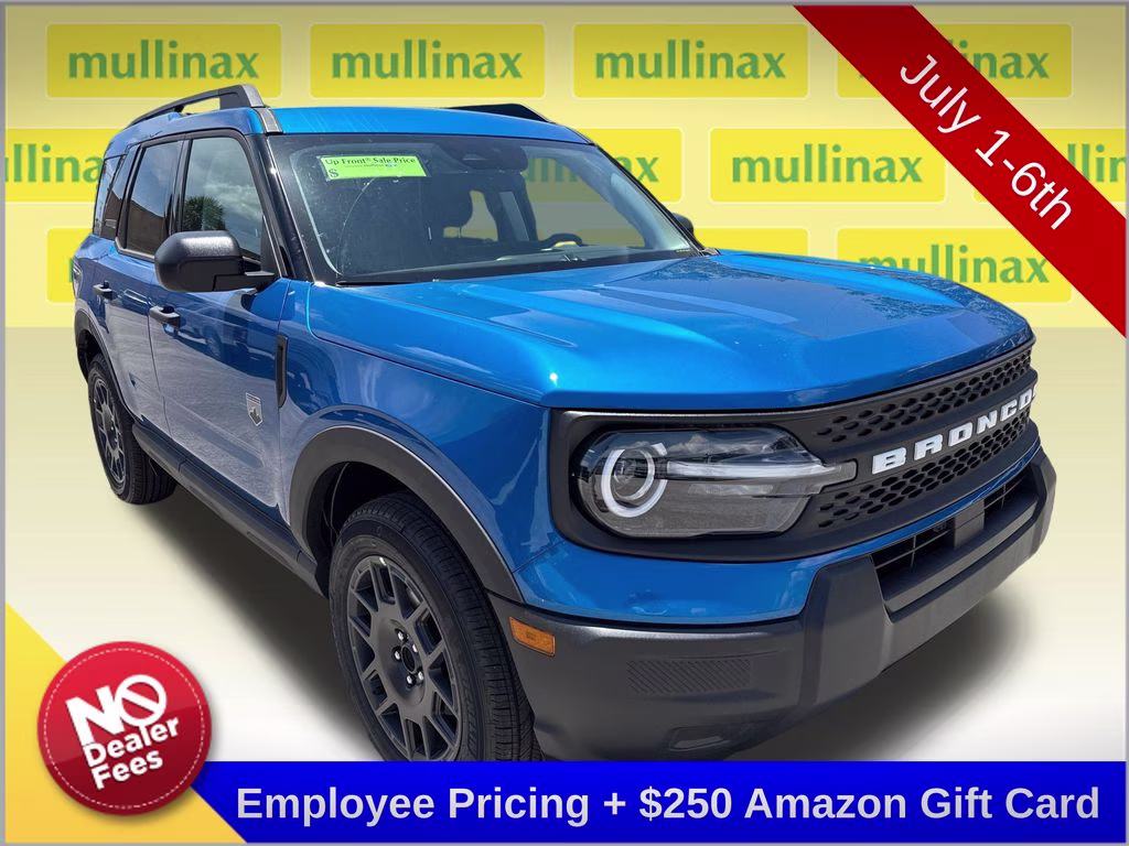2026 Velocity Blue Metallic Ford Bronco Sport Big Bend 4X4 SUV