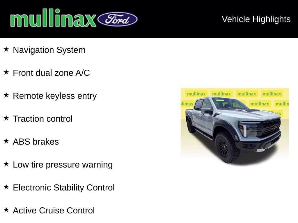 2026 Avalanche Ford F-150 Raptor 4X4 Truck