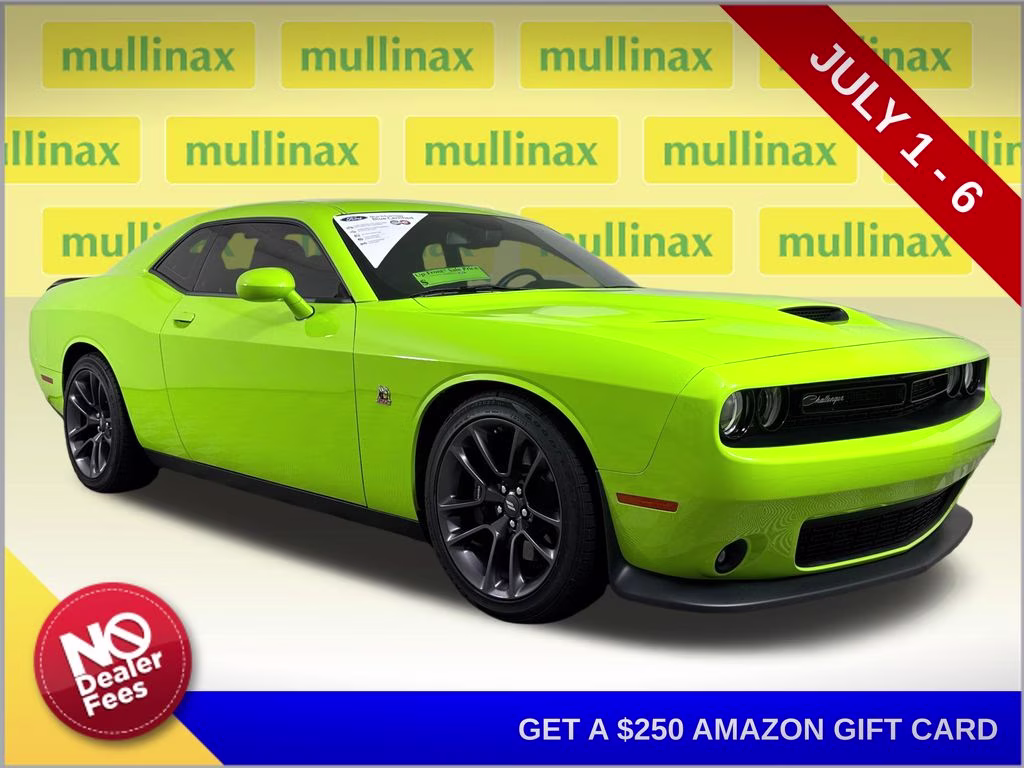 2023 Sublime Metallic Clearcoat Dodge Challenger R/T Scat Pack RWD Coupe