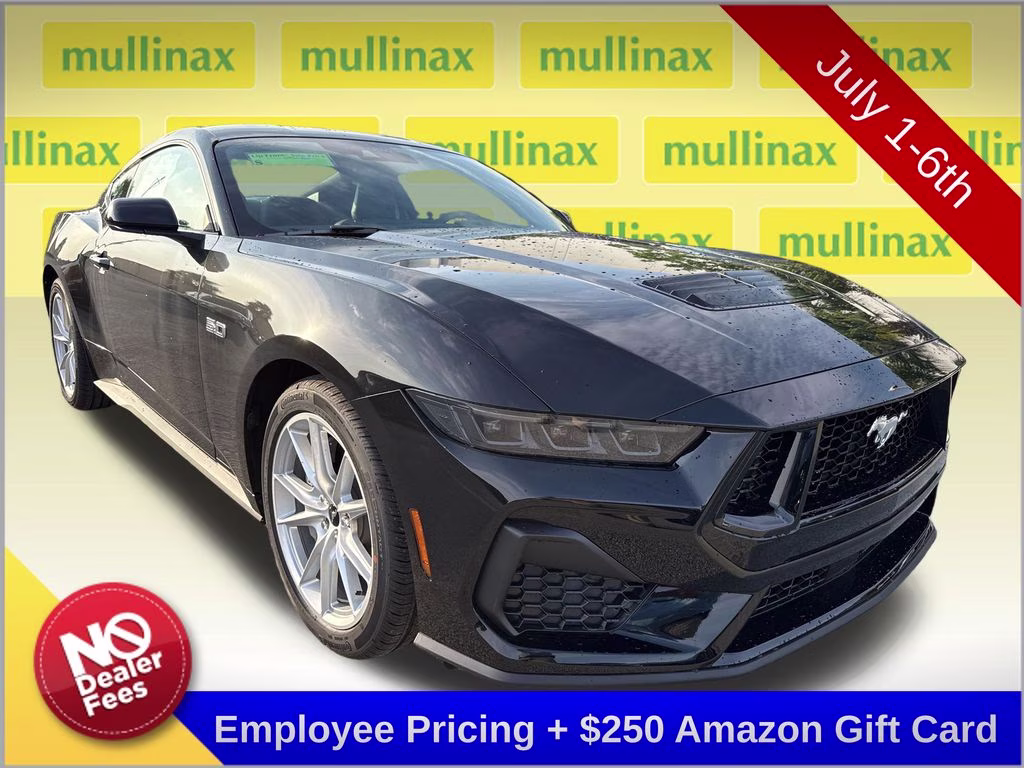 2026 Shadow Black Ford Mustang GT Premium RWD Coupe