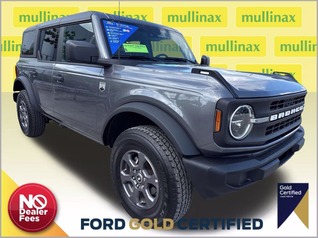 2025 Carbonized Gray Metallic Ford Bronco Big Bend 4X4 SUV