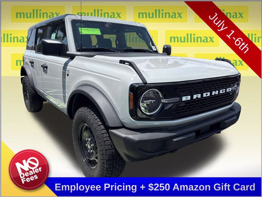 2026 Avalanche Gray Ford Bronco Big Bend 4X4 SUV