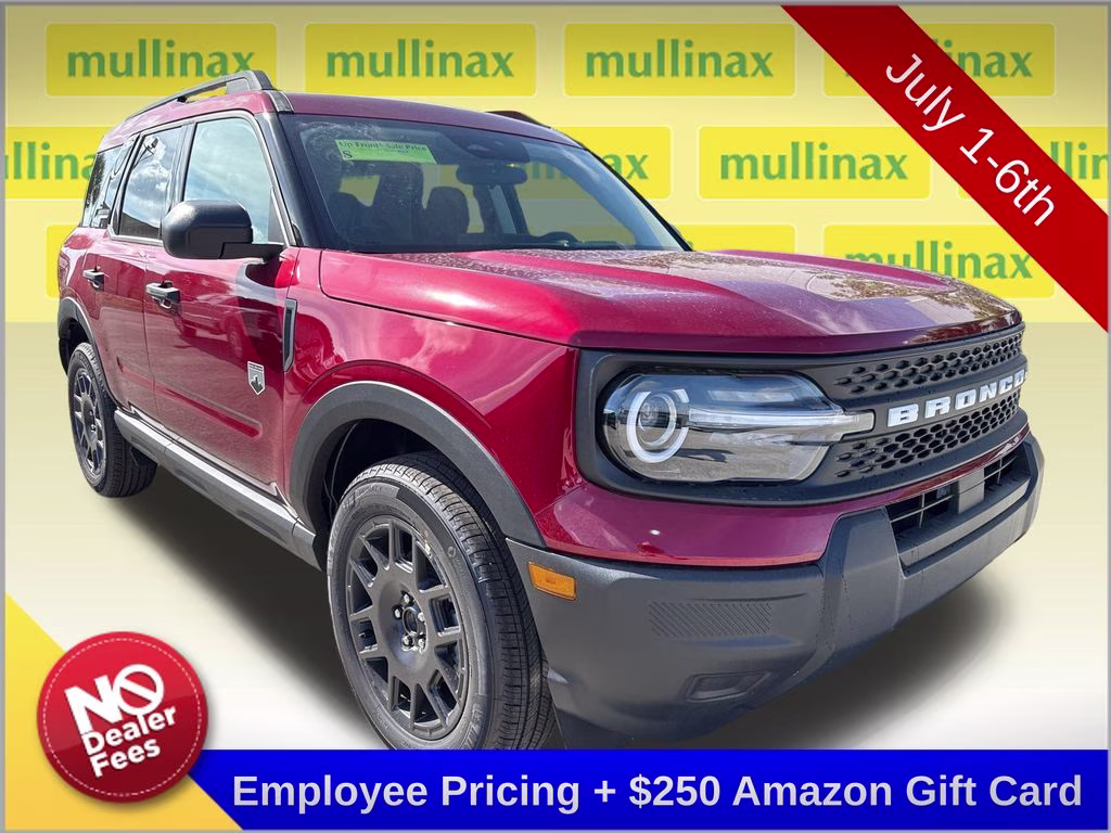 2026 Ruby Red Metallic Tinted Clearcoat Ford Bronco Sport Big Bend 4X4 SUV