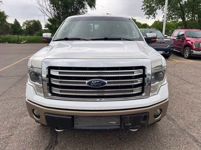 2013 Oxford White Ford F-150 King Ranch 4X4 Truck
