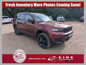 2024 Velvet Red Pearlcoat Jeep Grand Cherokee L Altitude X 4X4 SUV