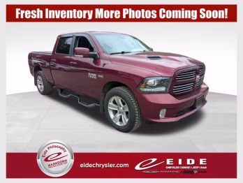 2017 Delmonico Red Pearlcoat Ram 1500 Sport 4X4 Truck