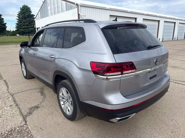 2021 Silver Volkswagen Atlas 2.0T S AWD SUV