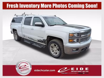 2015 Summit White Chevrolet Silverado 1500 LT 4X4 Truck