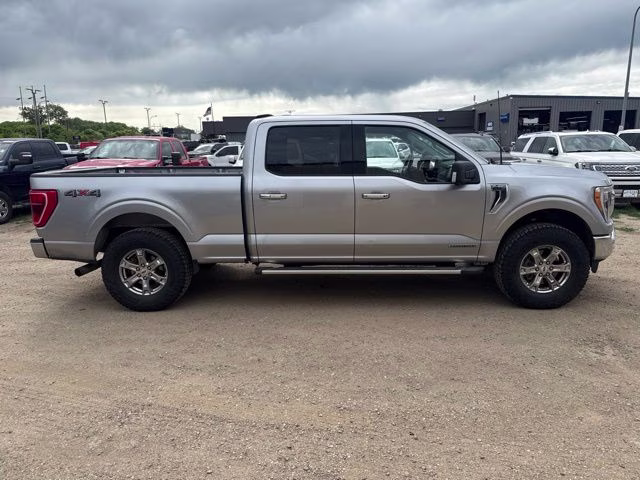 2022 Silver Ford F-150 XLT 4X4 Truck