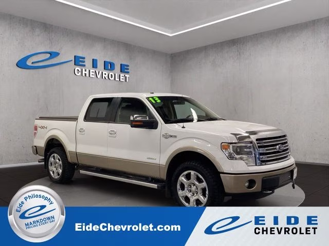 2013 Oxford White Ford F-150 King Ranch 4X4 Truck