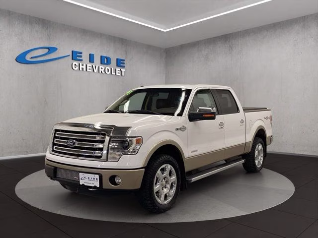 2013 Oxford White Ford F-150 King Ranch 4X4 Truck