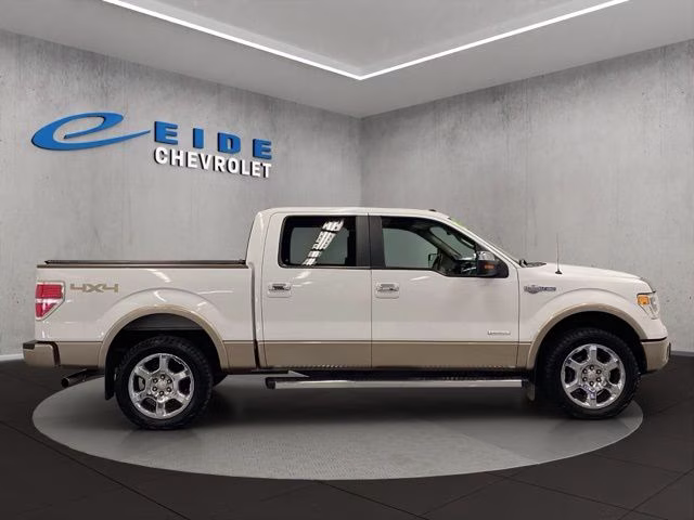 2013 Oxford White Ford F-150 King Ranch 4X4 Truck