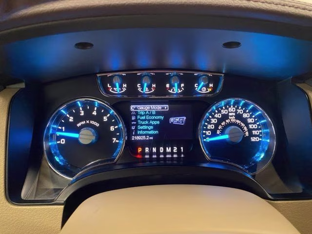 2013 Oxford White Ford F-150 King Ranch 4X4 Truck