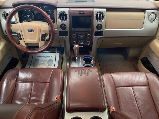 2013 Oxford White Ford F-150 King Ranch 4X4 Truck