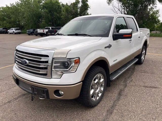 2013 Oxford White Ford F-150 King Ranch 4X4 Truck