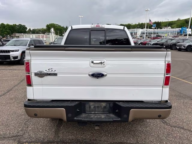 2013 Oxford White Ford F-150 King Ranch 4X4 Truck