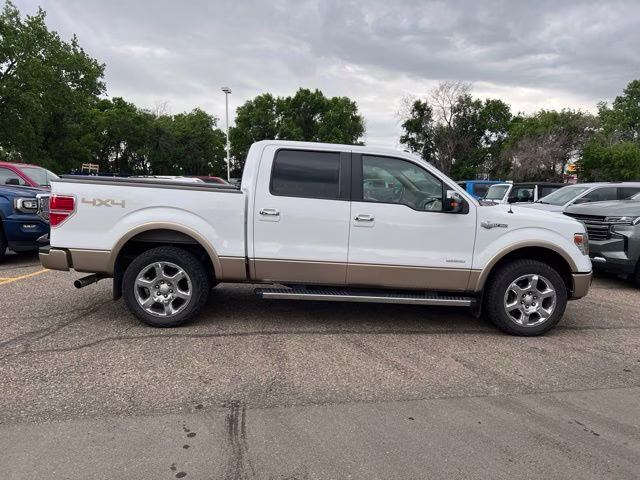 2013 Oxford White Ford F-150 King Ranch 4X4 Truck