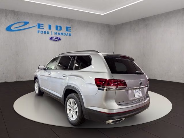 2021 Silver Volkswagen Atlas 2.0T S AWD SUV