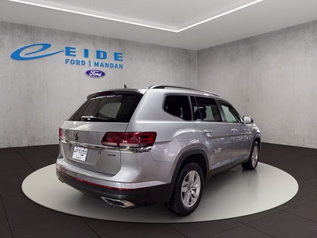 2021 Silver Volkswagen Atlas 2.0T S AWD SUV