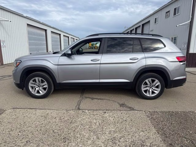 2021 Silver Volkswagen Atlas 2.0T S AWD SUV