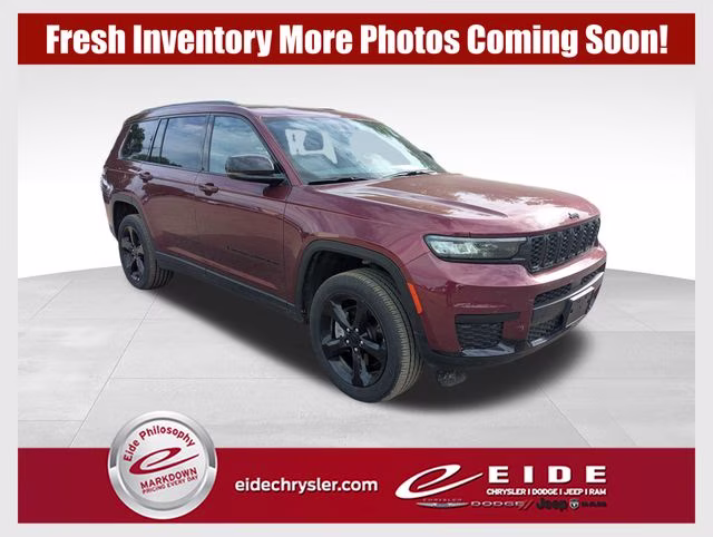 2024 Velvet Red Pearlcoat Jeep Grand Cherokee L Altitude X 4X4 SUV