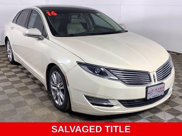 2016 Platinum Dune Metallic Tri-Coat Lincoln MKZ Reserve FWD Sedan