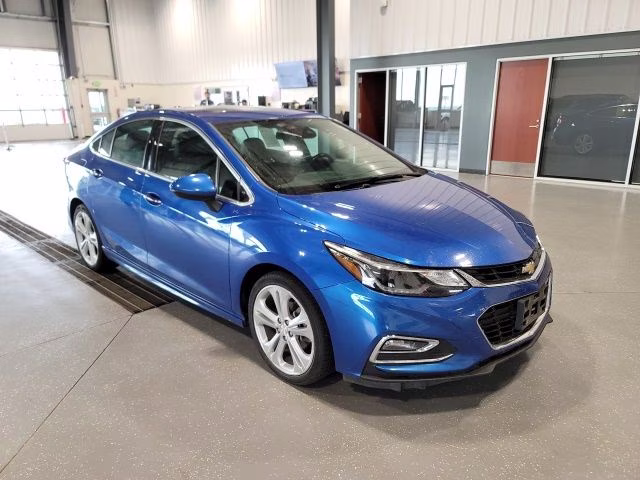 2017 Kinetic Blue Metallic Chevrolet Cruze Premier FWD Sedan