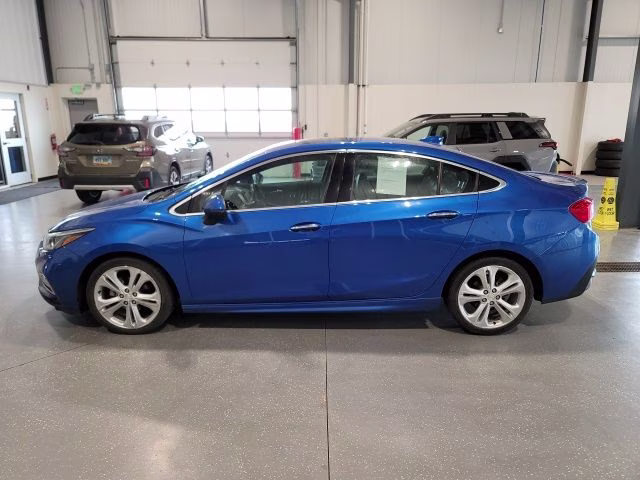 2017 Kinetic Blue Metallic Chevrolet Cruze Premier FWD Sedan