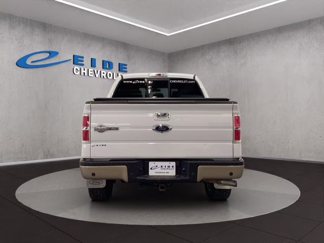 2013 Oxford White Ford F-150 King Ranch 4X4 Truck