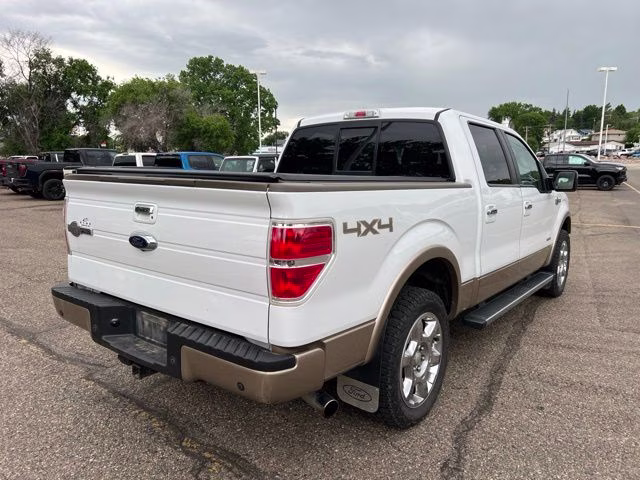 2013 Oxford White Ford F-150 King Ranch 4X4 Truck