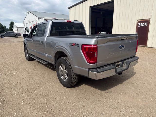 2022 Silver Metallic Ford F-150 XLT 4X4 Truck