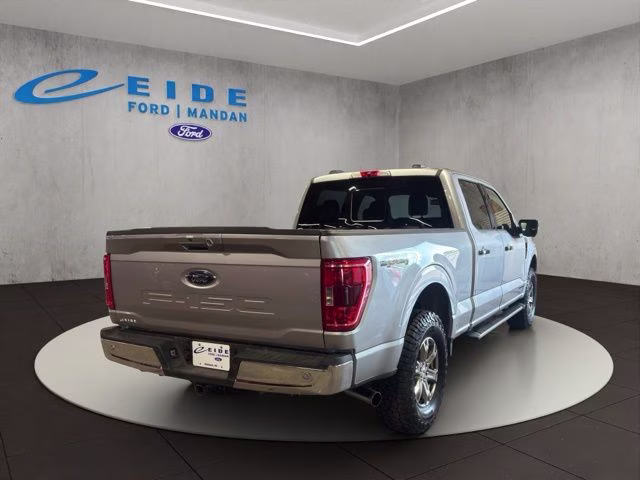 2022 Silver Metallic Ford F-150 XLT 4X4 Truck