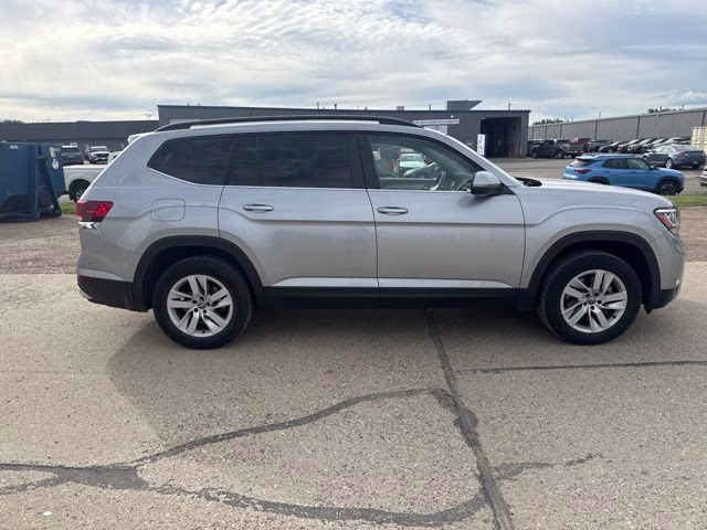 2021 Silver Volkswagen Atlas 2.0T S AWD SUV