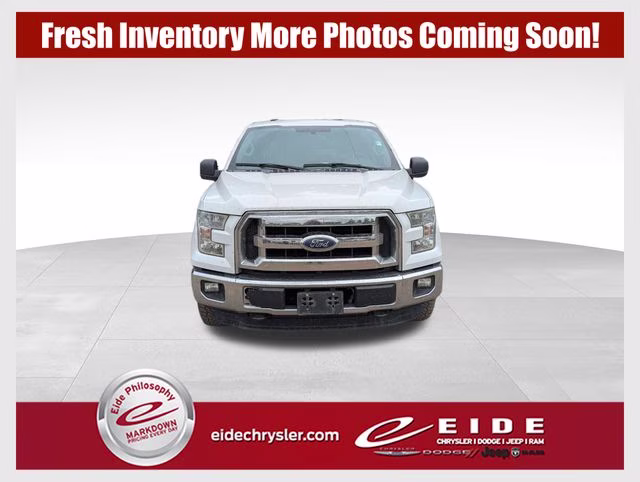 2016 Oxford White Ford F-150 XLT 4X4 Truck