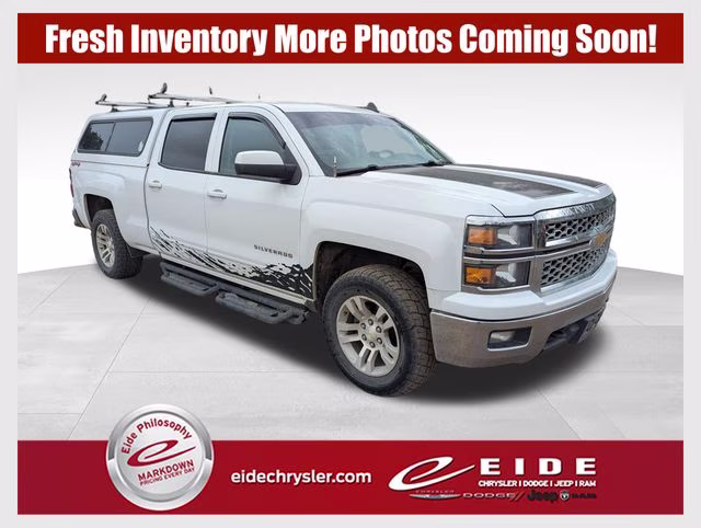 2015 Summit White Chevrolet Silverado 1500 LT 4X4 Truck