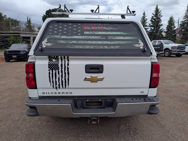 2015 Summit White Chevrolet Silverado 1500 LT 4X4 Truck