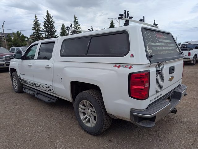 2015 Summit White Chevrolet Silverado 1500 LT 4X4 Truck
