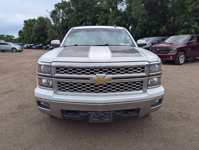 2015 Summit White Chevrolet Silverado 1500 LT 4X4 Truck