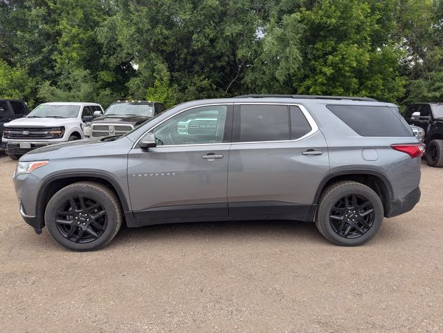 2020 Satin Steel Metallic Chevrolet Traverse LT AWD SUV