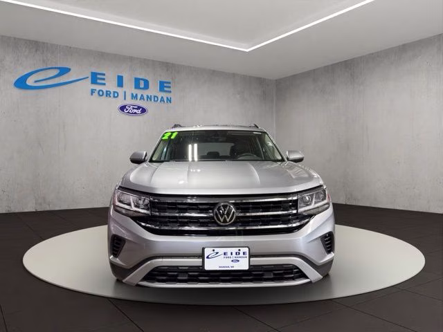 2021 Silver Volkswagen Atlas 2.0T S AWD SUV