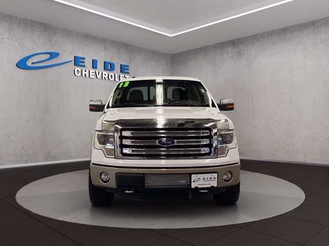 2013 Oxford White Ford F-150 King Ranch 4X4 Truck