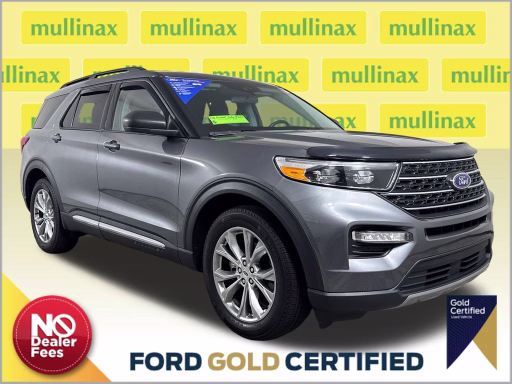 2023 Gray Metallic Ford Explorer XLT RWD SUV