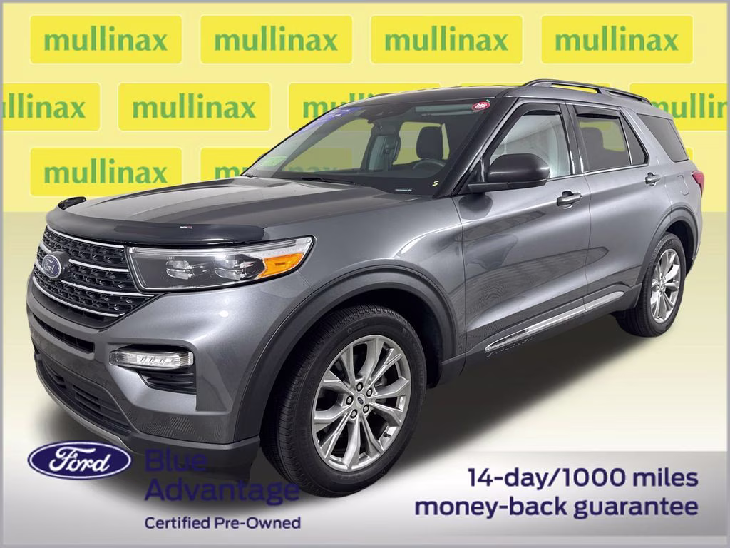 2023 Gray Metallic Ford Explorer XLT RWD SUV