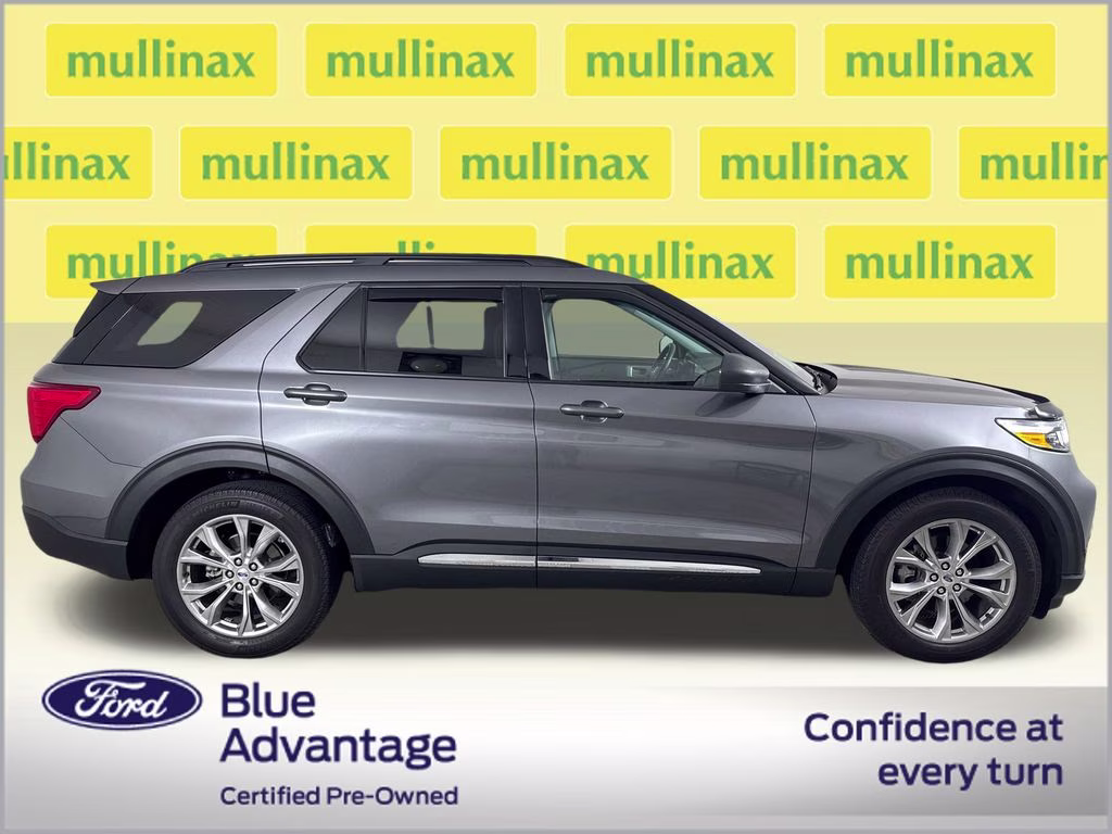 2023 Gray Metallic Ford Explorer XLT RWD SUV